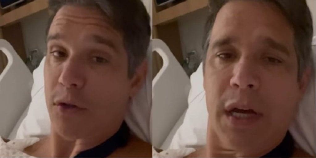 Márcio Garcia é internado em hospital, se submete a cirurgia e seu estado de saúde é exposto: "Uma ruptura"