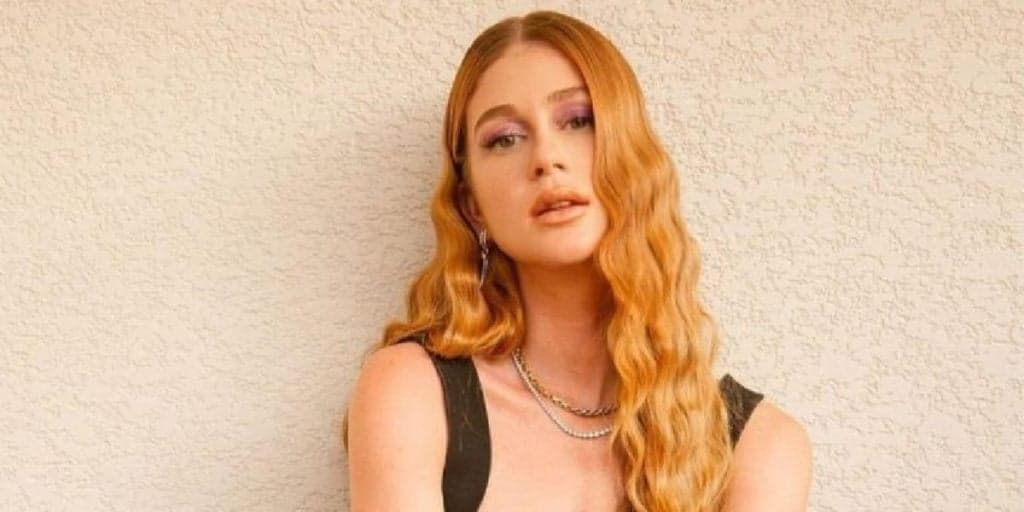 Sem calcinha? Marina Ruy Barbosa usa saia com fenda enorme até a virilha e prova ser um mulherão