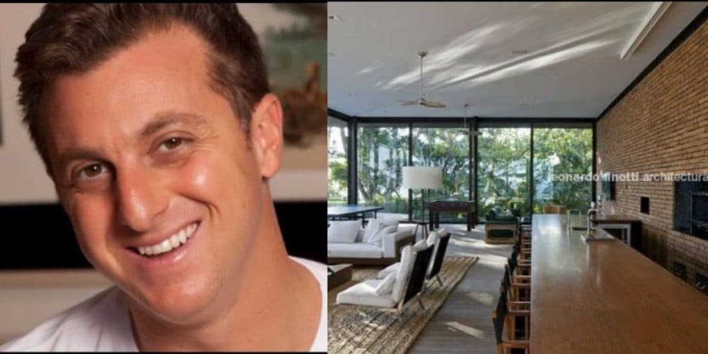 Helicóptero estacionado, própria floresta e asa-delta: mansão de Huck é considerada a mais linda do Brasil