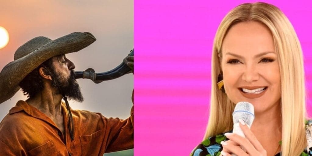 Eliana se rende ao sucesso da novela "Pantanal" e leva famosa para tocar berrante em seu palco no SBT