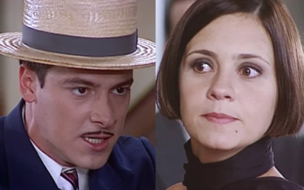 Acusado de crime, Heitor ameaça agredir Catarina em O Cravo e a Rosa: "Arrebentar a sua fuça"