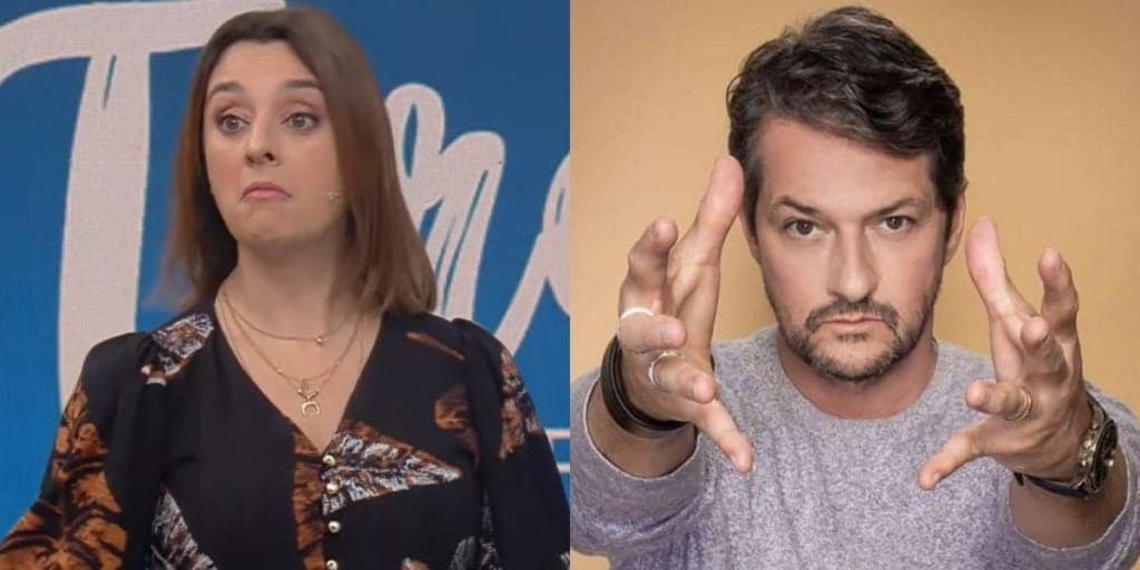 Catia Fonseca expõe diagnóstico de Marcelo Serrado na Band e jornalista confirma: "Sensação de quase morte"