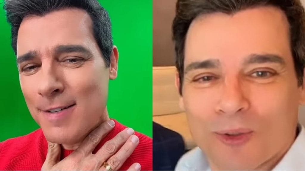 Celso Portiolli surge sendo 'eletrocutado' em vídeo viral