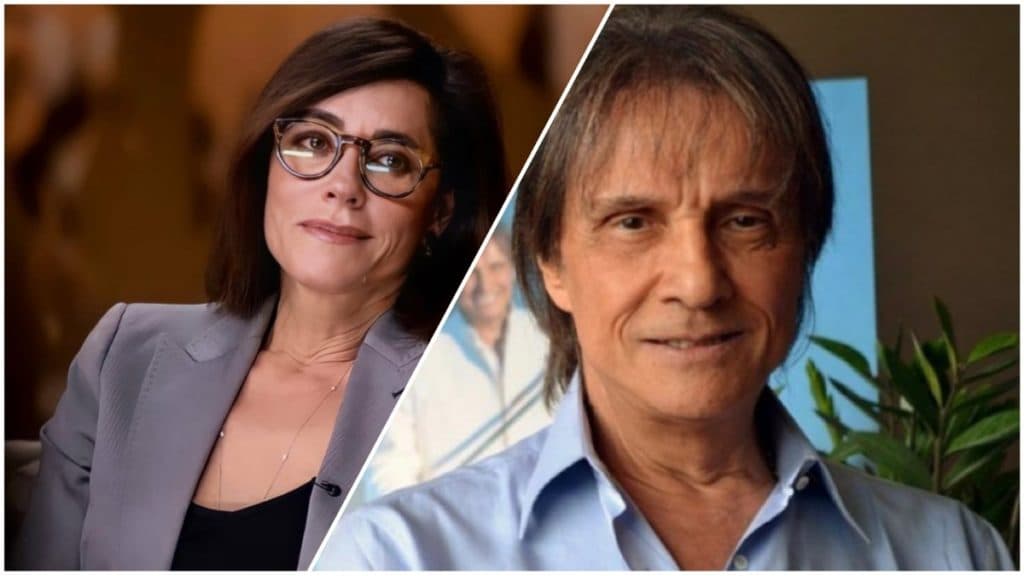 Christiane Torloni mostra amizade com Roberto Carlos