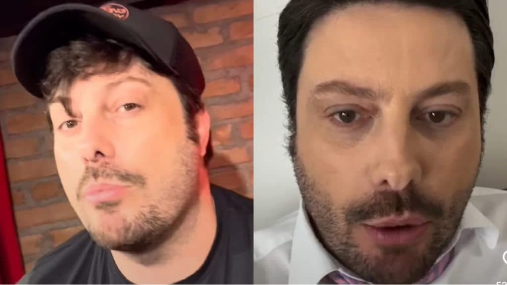 Danilo Gentili perde as estribeiras e solta os cachorros em cima de famoso da CNN: "Discursinho de merd*"
