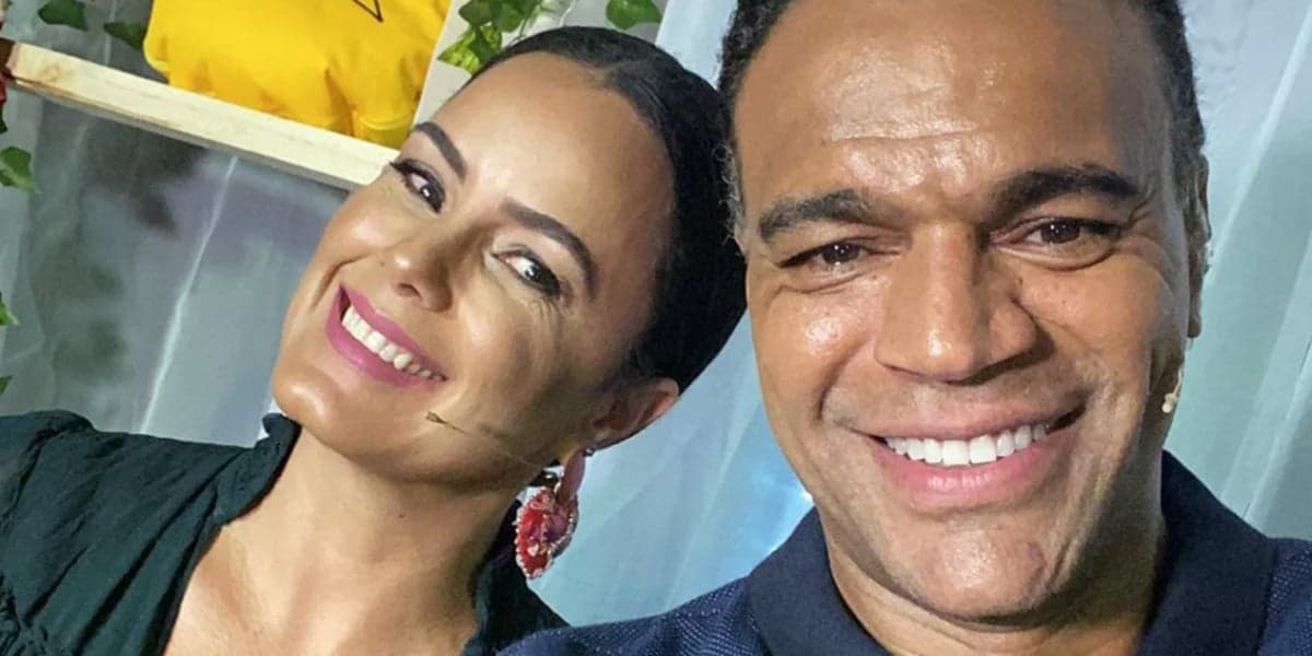 Denílson vê Renata falar de Luciele, assume distância da esposa e leva mãos ao rosto: "Tô quase chorando"
