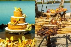 Detalhes do casamento que acontecerá nos próximos capítulos da novela (Foto: Reprodução / Globo) Detalhes do casamento que acontecerá nos próximos capítulos da novela (Foto: Reprodução / Globo)