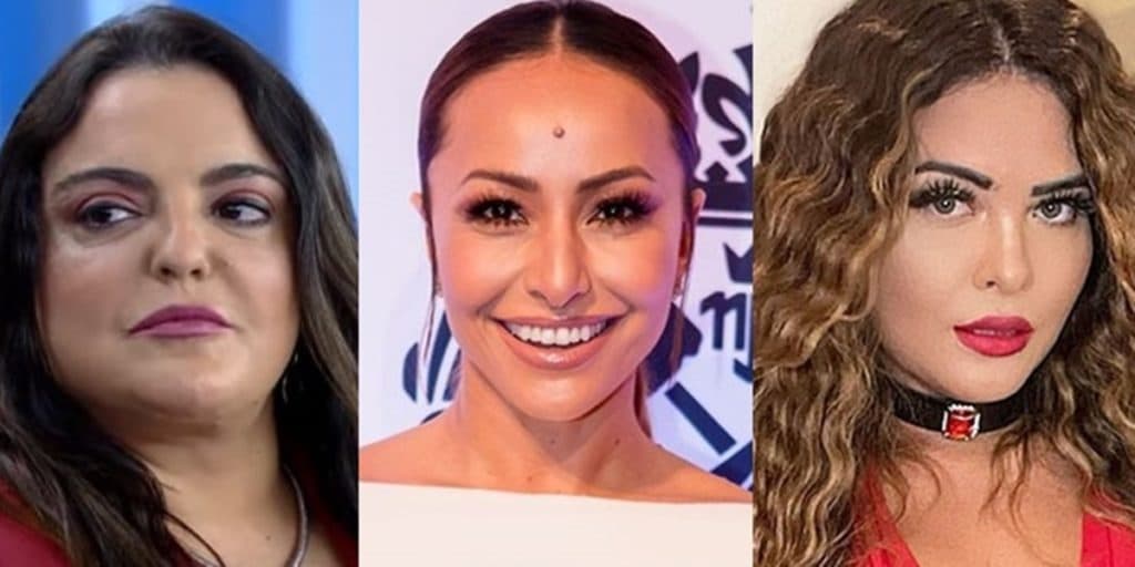Fabíola Reipert envolve Sabrina Sato em fofoca, humorista famosa intervém e acaba em briga feia com Geisy Arruda