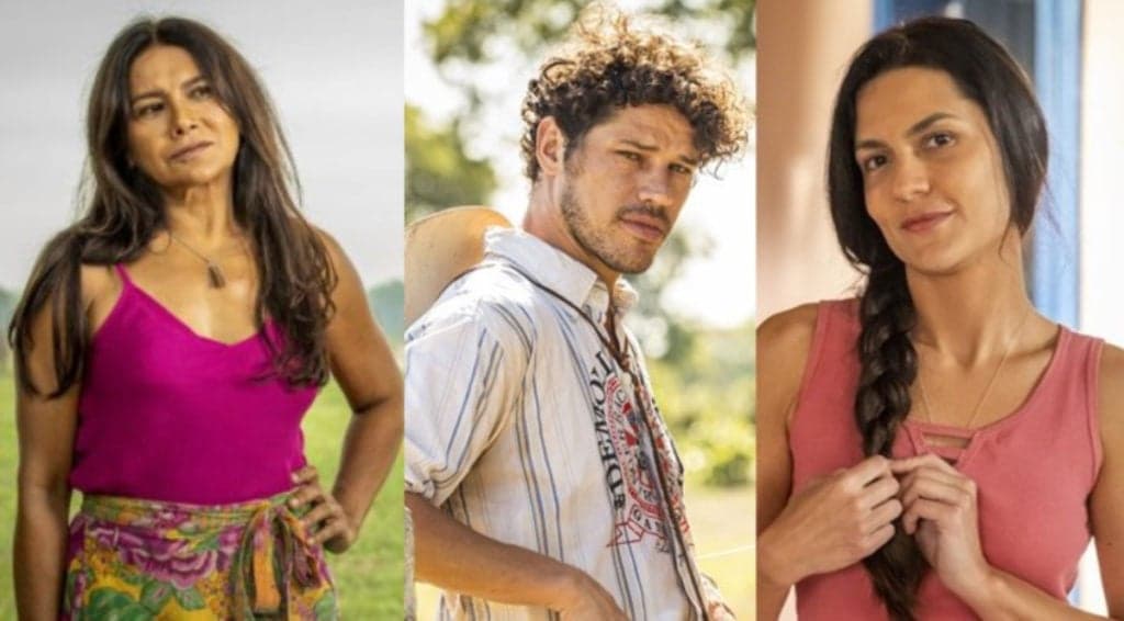 "Pegar ela por trás", Tadeu tenta agarrar Zefa, mas é impedido por Filó em Pantanal: "Mãe"