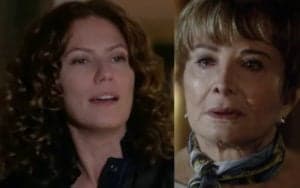 Flora (Patrícia Pillar) debochará de Irene (Glória Menezes) em A Favorita (Foto: Reprodução / Globo) Flora (Patrícia Pillar) debochará de Irene (Glória Menezes) em A Favorita (Foto: Reprodução / Globo)