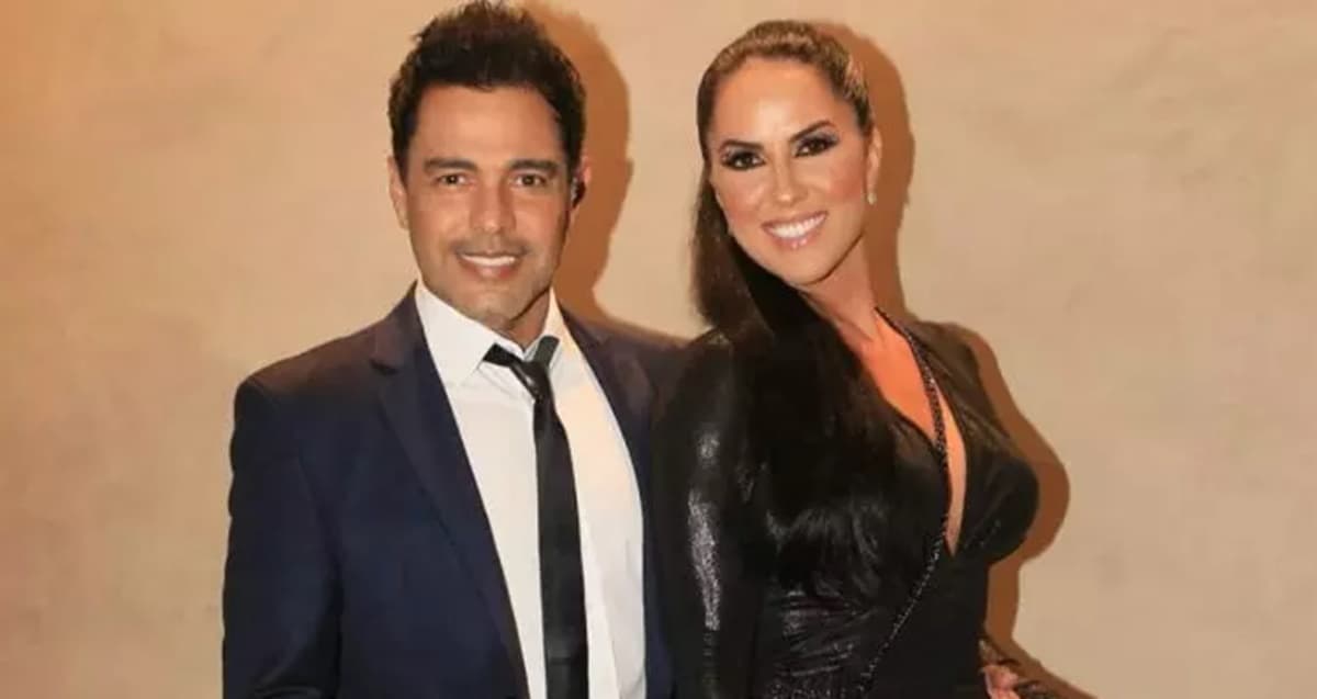 Graciele Lacerda e seu noivo, Zezé Di Camargo Graciele Lacerda e seu noivo, Zezé Di Camargo