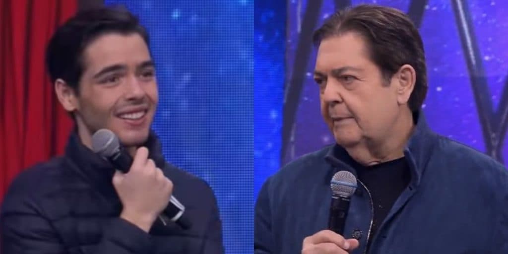 Faustão convoca pessoa 15 anos mais velha com quem filho namora e detona: "Você fica esperto"