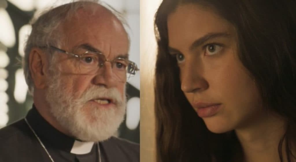 Padre sofre com 'língua de chicote' de Juma e quase cai para trás com desaforo: "Não sou sua filha"