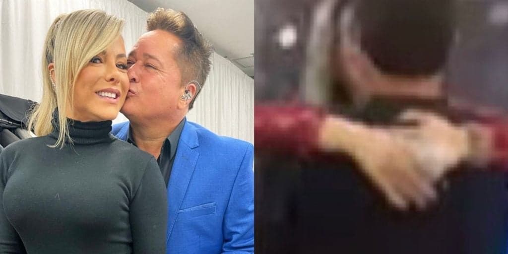 Perfil vaza vídeo de Leonardo “se agarrando com outra mulher” e esposa tem imagem: “Não pode filmar”