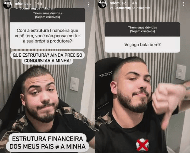 Ronald abre o jogo sobre vida pessoal com seguidores (Foto: Reprodução/Instagram) Ronald abre o jogo sobre vida pessoal com seguidores (Foto: Reprodução/Instagram)