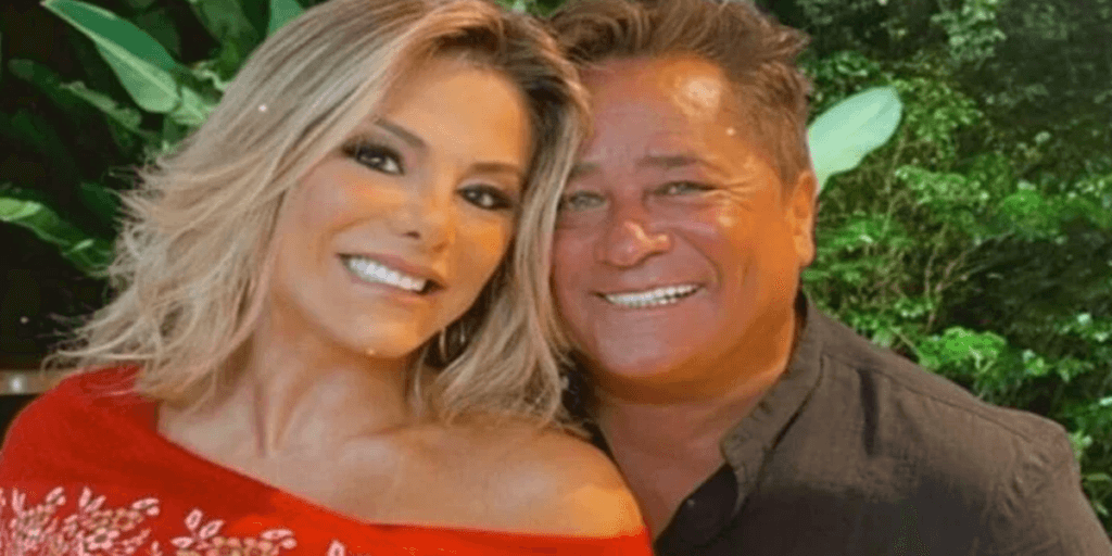 Poliana Rocha surge emocionada por causa da neta