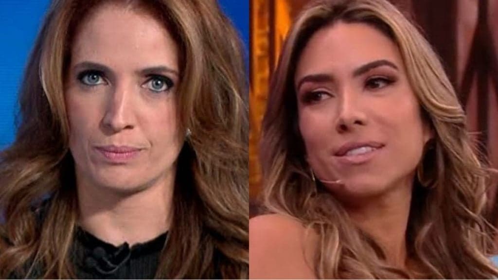 Poliana do Fantástico e Patrícia Abravanel do SBT entram no ar com a mesma roupa e público expõe: "Saldão"