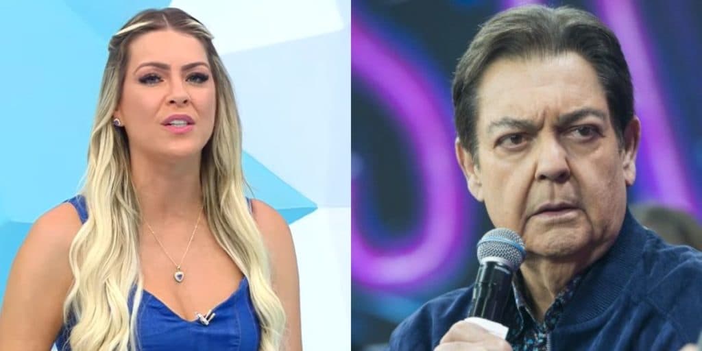 Renata Fan fala de Faustão durante o Jogo Aberto