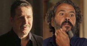 Tenório (Murilo Benício) confessará que mandou matar a família de Juma (Alanis Guillen) em Pantanal (Foto: Reprodução / Globo) Tenório (Murilo Benício) confessará que mandou matar a família de Juma (Alanis Guillen) em Pantanal (Foto: Reprodução / Globo)