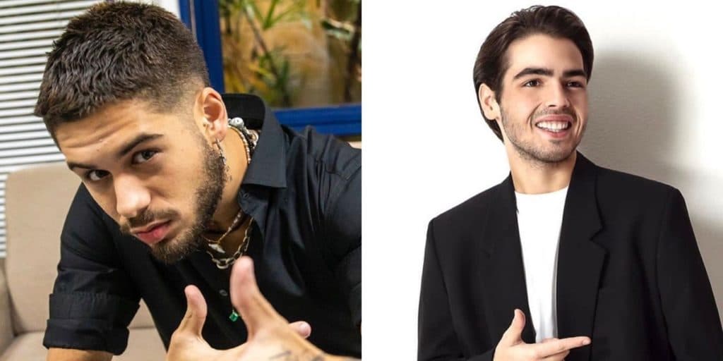 Zé Felipe dá conselho para João Guilherme, filho de Faustão