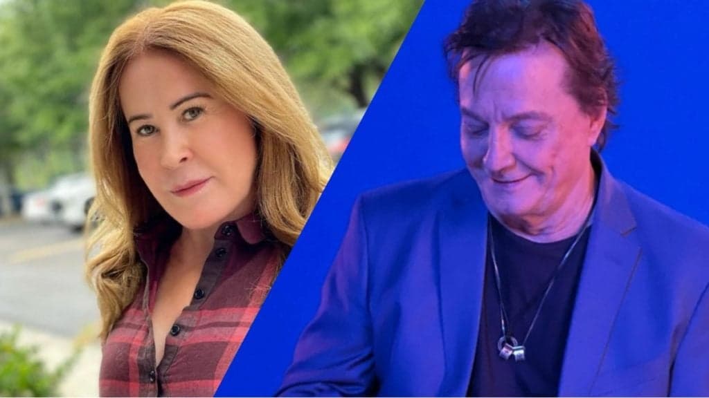 Zilu curte show de Fábio Jr. com o namorado