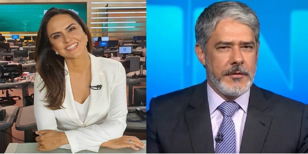 Carla Cecato, ex-Record, desce a lenha em William Bonner após sabatina de Bolsonaro