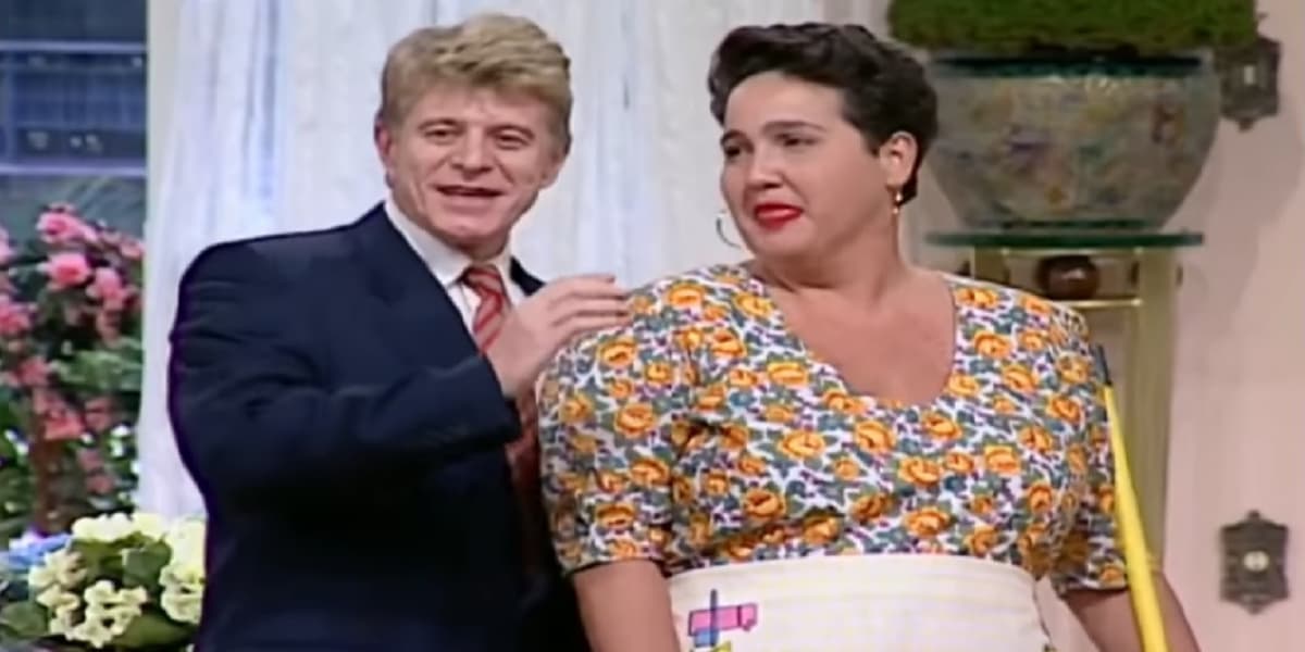 Claudia Jimenez no Sai de Baixo (Foto: Reprodução)
