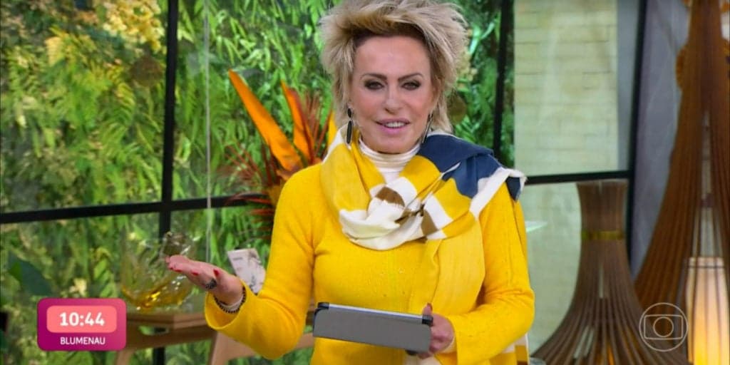 Ana Maria exibe maconha ao vivo na Globo sem perceber, fica confusa e público detona o que descobre