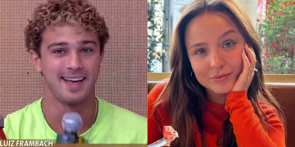 Namorado de Larissa Manoela vai ao Encontro, fala sobre atriz ser mãe e confirma: "Incrível"