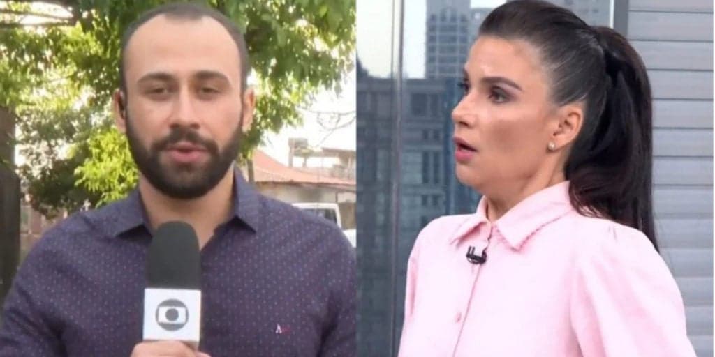 Jornalista da Globo fica sem chão e descobre ao vivo que o próprio amigo foi baleado na cabeça