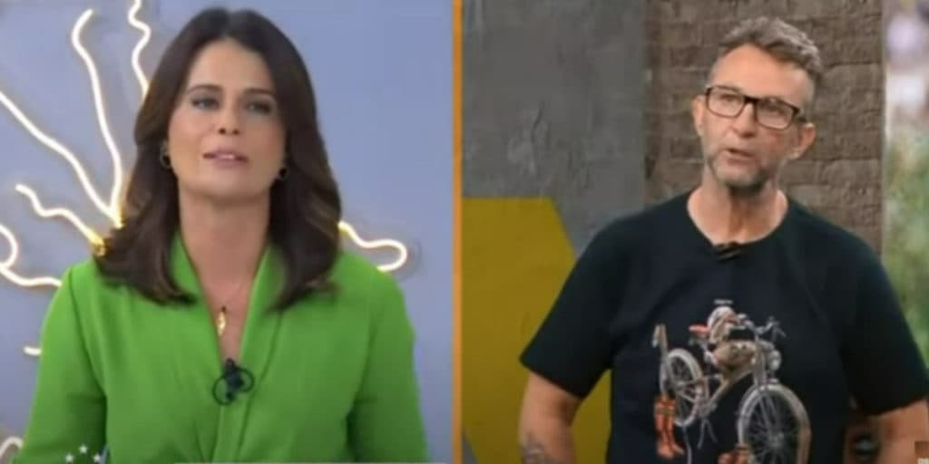 Neto dá ordem em Adriana Araújo ao vivo e manda 'invadir' estúdio da jornalista: "Eu estou falando"