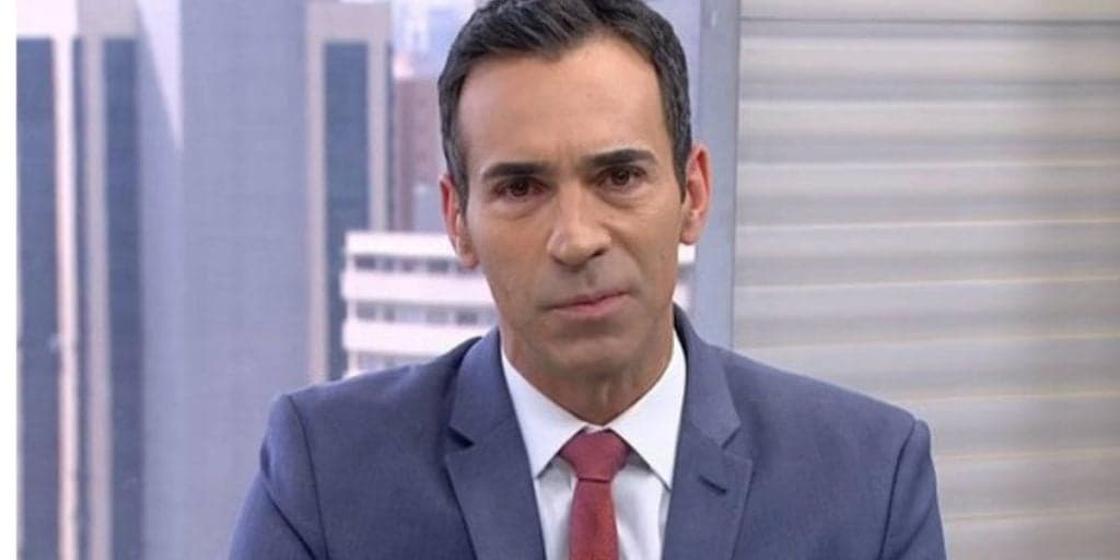 "Difícil se recuperar", César Tralli perde o chão ao expor o que famoso fez na Globo: “Irreparável”