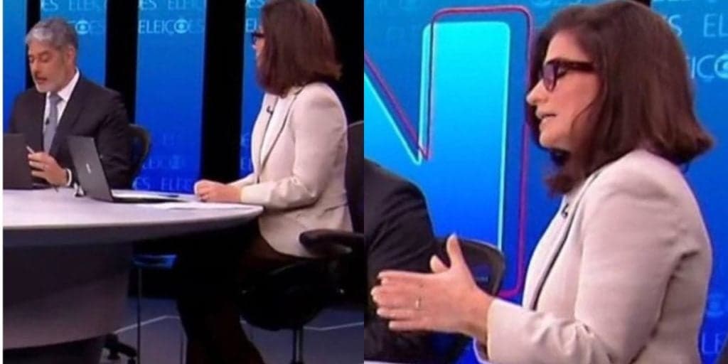 Mensagem subliminar? Público aponta detalhe nos pés em Renata Vasconcellos e fala de “apoio” a Lula