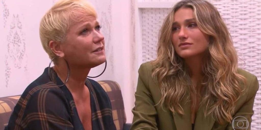 Xuxa colocou Sasha contra a parede e modelo teve reação: "Poxa, mãe, você pega tão pesado"