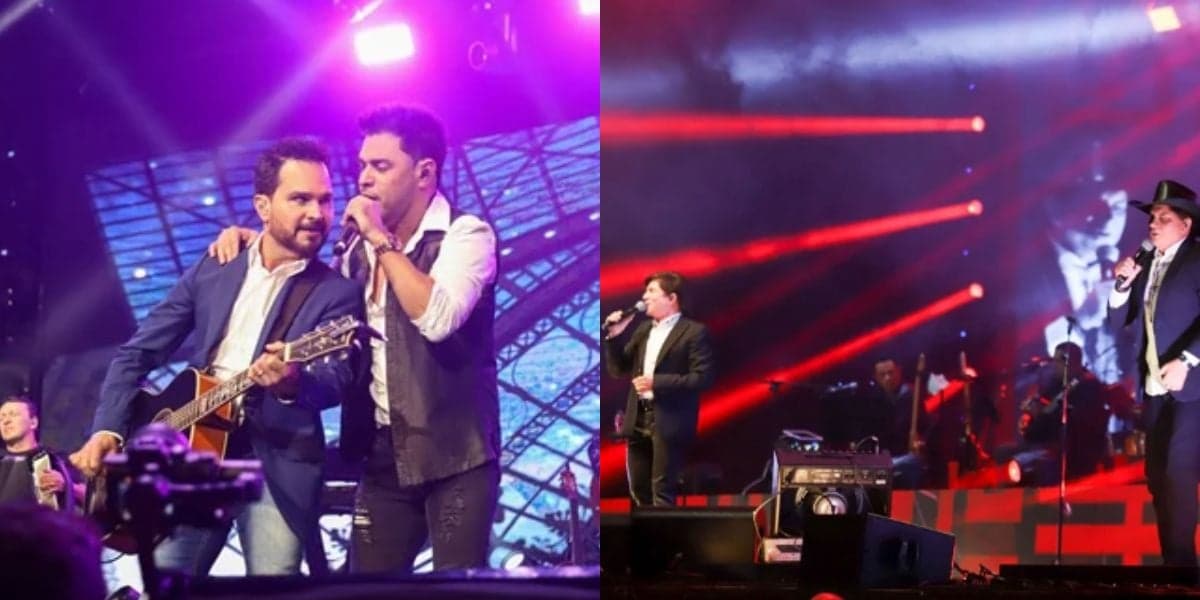 Zezé sobre união com Chitãozinho & Xororó: “Até hoje não me acostumei” - Reprodução