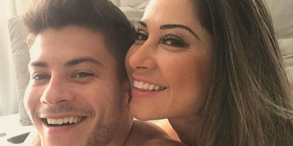 Boatos sobre Maíra Cardi e Arthur Aguiar estarem em crise no casamento