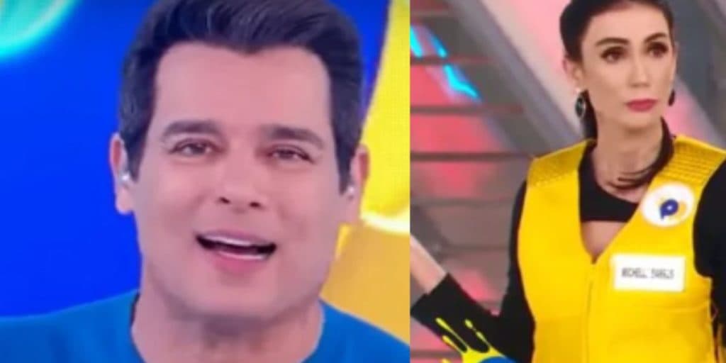 Michelle Barros fecha cara no programa de Portiolli ao ser repreendida pela produção e mal estar é exposto