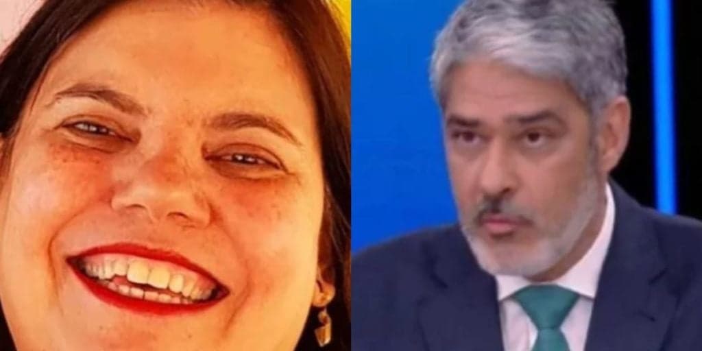 Filha de Nana Caymmi ameaça William Bonner de agressão física e manda recado ao âncora: "Vai ter uma surpresinha"