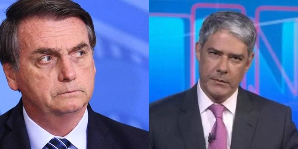 Bolsonaro causa reviravolta na Globo, não aceita regras e Bonner expulsa presidente de sabatina