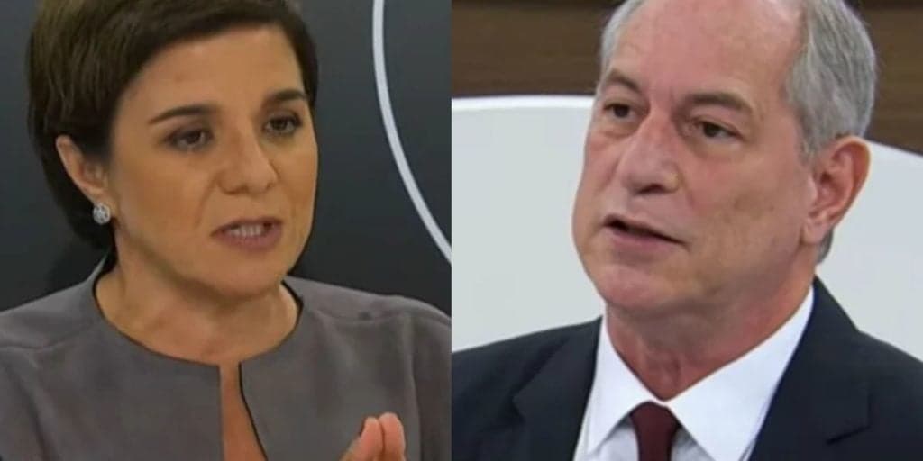 Climão: Ciro Gomes bate boca ao vivo com Vera Magalhães: "Por que essa hostilidade?"