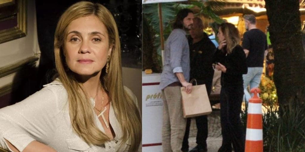 Discreta, Adriana Esteves tem atitude chocante com paparazzo e fotos comprovam situação