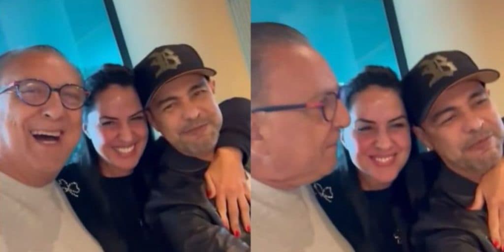 Zezé Di Camargo tem encontro inesperado com Galvão Bueno e expõe relação de anos: "Bom demais''