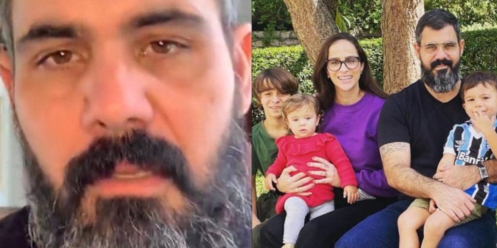 No Dia dos Pais, Juliano Cazarré pede orações pela filha que precisou passar por nova cirurgia: "Emergência"