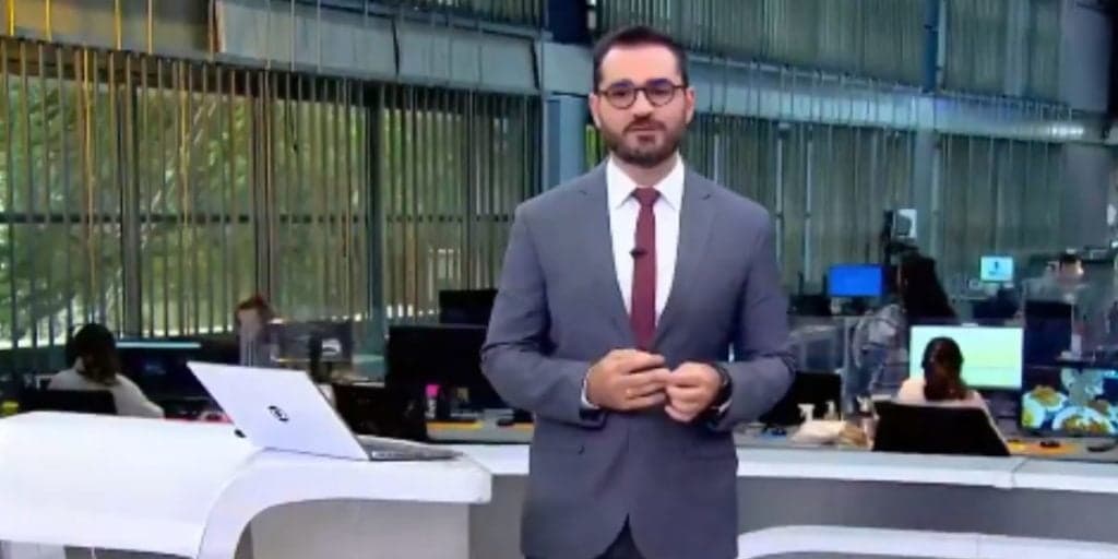 Globo comete falha técnica no Jornal Hoje e chamada vai ao ar sem consentimento da equipe