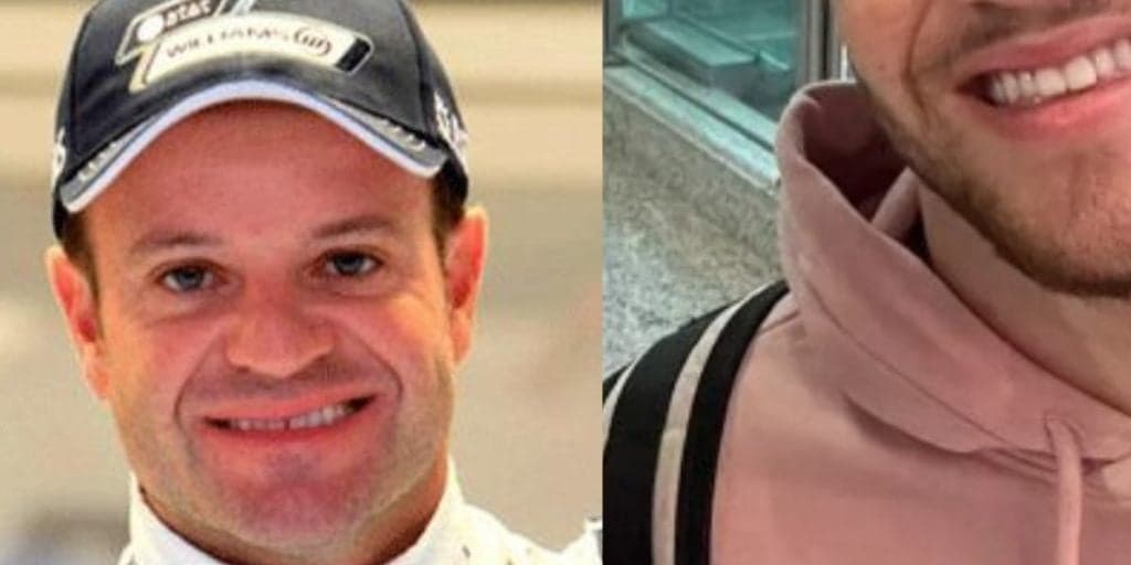 Rubens Barrichello, xingado de feio, tem filho gato exposto e beleza do rapaz deixa o Brasil chocado