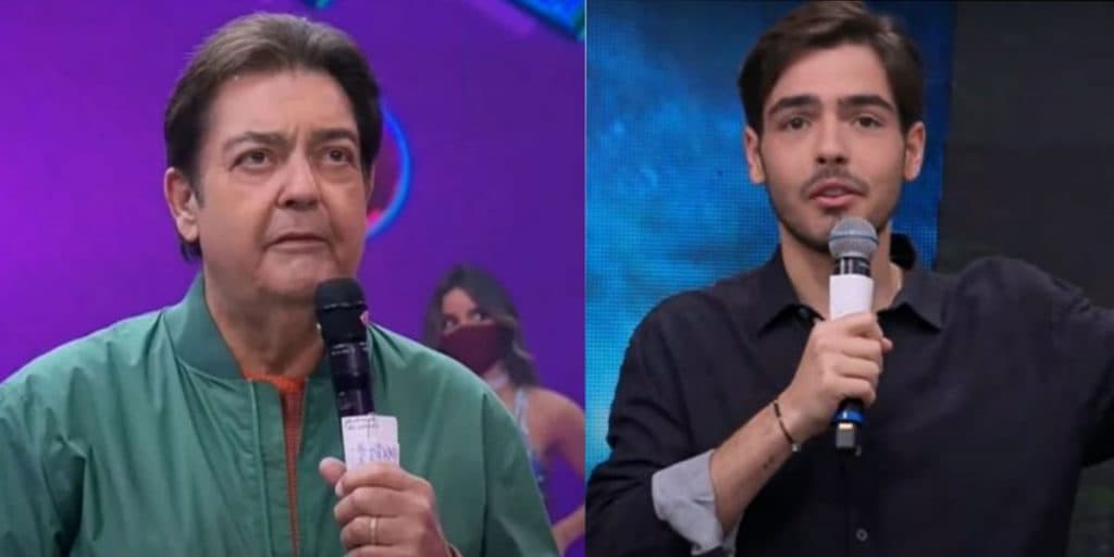 Filho de Faustão faz o pai chorar no programa, expõe o que ele faz e deixa apresentador constrangido: "Infelizmente"