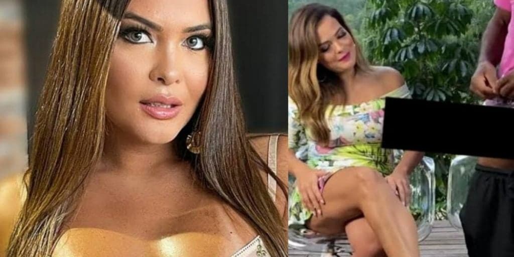 Geisy Arruda surge com Kid Bengala, que expõe tamanho de seu membro e confirma centímetros ao Brasil: “Olha”