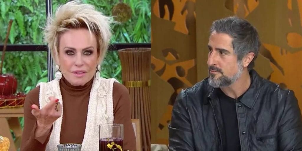 Marcos Mion se apavora com o que vê de Ana Maria na Globo e fica aos berros: "Eu estou vendo"