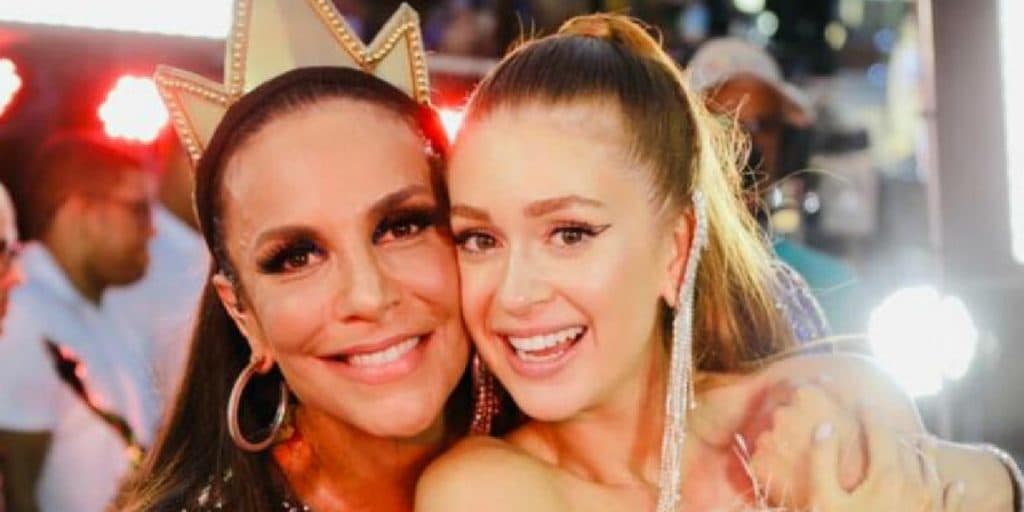 Marina Ruy Barbosa divulga imagem com Ivete Sangalo e diz o que pensa dela: "Vocês não tem noção"