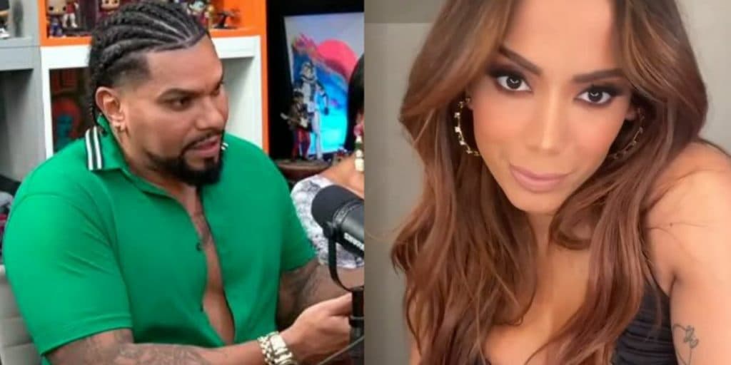 Naldo detona que sem ele Anitta não seria ninguém e resolve colocar a boca no mundo: “Eu fui o cara”